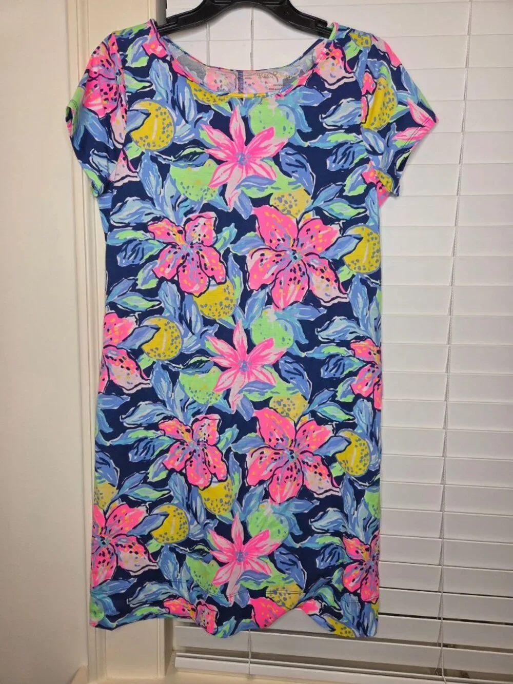 Lilly Pulitzer Women’s Floral Dress Capri Soliel M Multicolor resort beach prepp - Picture 1 of 7